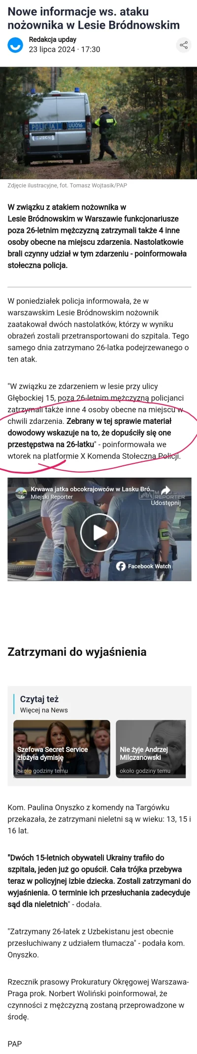 zonobijca - A jednak to gnojki z Ukrainy pierwsze zaatakowały "nożownika". Ale będzie...