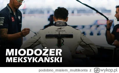 podobnomialemmultikonta - Miodożer meksykański: #f1 #echapadoku #kubica #panszafa