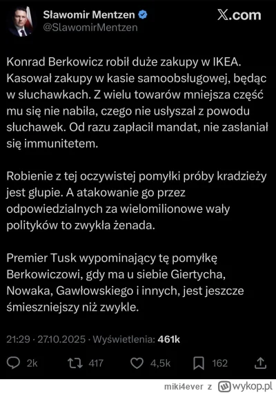 miki4ever - #polityka #bekazprawakow #bekazpisu 

Stolika nie udało się wywróci, to t...