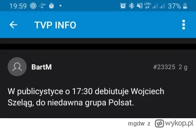 mgdw - To mamy kolejnego człowieka z Polsatu w nowym #tvpinfo .

#tvp #tvpis