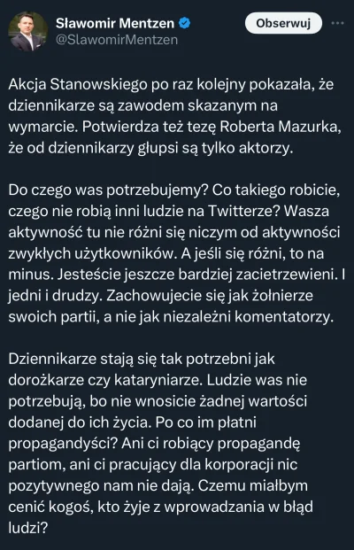 Maurelius - Memcen oczywiście typowy konfiarz XD

0.001% dziennikarzy w Polsce nabier...