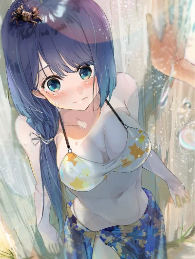 mesugaki - #anime #randomanimeshit #oshinoko #akanekurokawa #swimsuit
