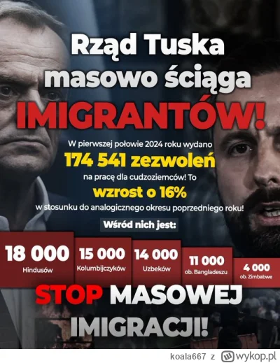 koala667 - Niech lepiej powiedzą ludziom ile wiz wydali w pierwszej połowie 2024 roku...