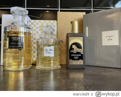 marcin29 - Witam , zapraszam
1.Creed Royal Oud = 7 zł/ml
2.Creed Pure Wite Cologne  =...