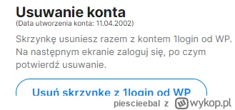 piescieebal - @frugASS: Za 2 dni 22 rocznica ( ͡° ͜ʖ ͡°). Jako ciekawostka mogę powie...