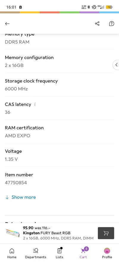 openordie - @majk3l: według opisu ten ram wspiera amd Expo