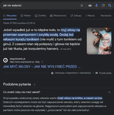 zycianiesens - Istnieje w ogóle jakaś profilaktyka by nie wyłysieć? Czy pozostaje tyl...