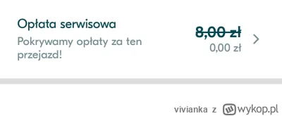 vivianka - ile razy opłata serwisowa nie jest pobierana? 
#blablacar