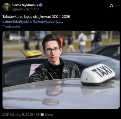 aei9077 - Jakim żałosnym krajem jesteśmy, że to Ukrainiec musi organizować strajk prz...
