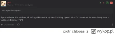 piotr-chlopas - @Jariii: Na twoim nieogarnięciu matury? Po co się przyznajesz w komen...