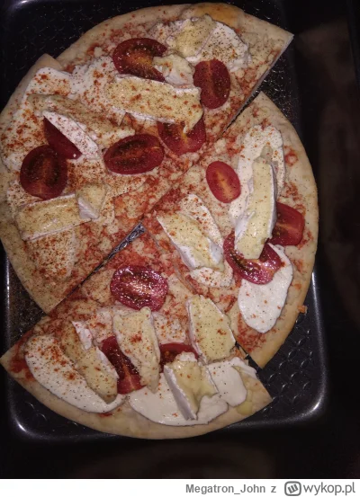 Megatron_John - Stuningowana piccunia z brytfanki machem ala 4 sery i pomidorki, elo ...