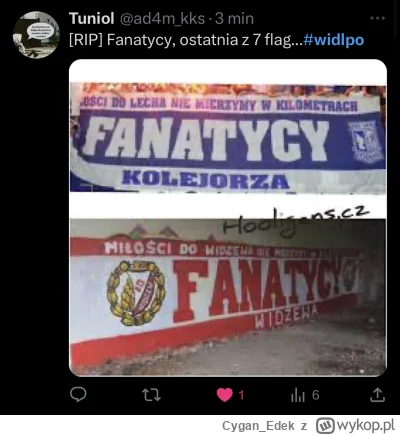 Cygan_Edek - To spalili przy okazji oprawy

#mecz