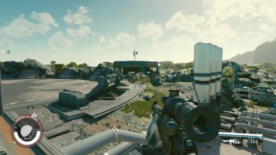 MePix - #starfield 

My gramy w tą samą grę? 
Wszyscy płaczą o puste planety, ja lądu...