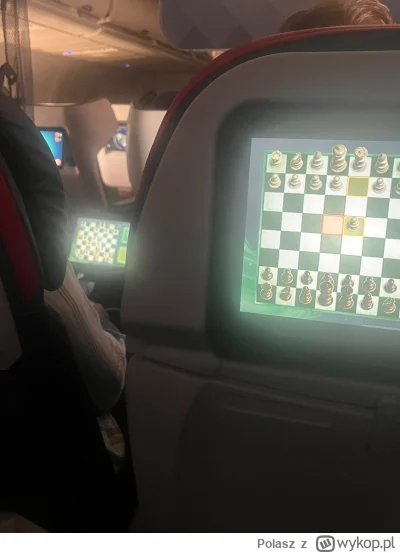 Polasz - Lecę samolotem i sparowało mnie w szachach z gościem przede mną, a on nie wi...