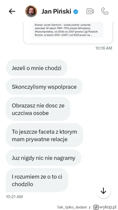 Taktylkododam - TO JEST SEKTA.
Część wykopu, zwłaszcza tych ze stajni giertycha, musi...