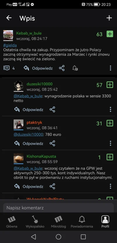 Kebabwbule - #gielda
Żeby nie było że nie dawałem insight knowledge. Kapitał Polaków ...