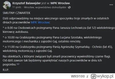 WR9100 - Jak na ironię wrzucił dzisiaj w nocy taki post

#mpkwroclaw #wroclaw