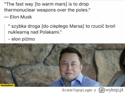 ScisleTajnyLogin - A więc zaczęło się  #elonmusk #spacex #heheszki