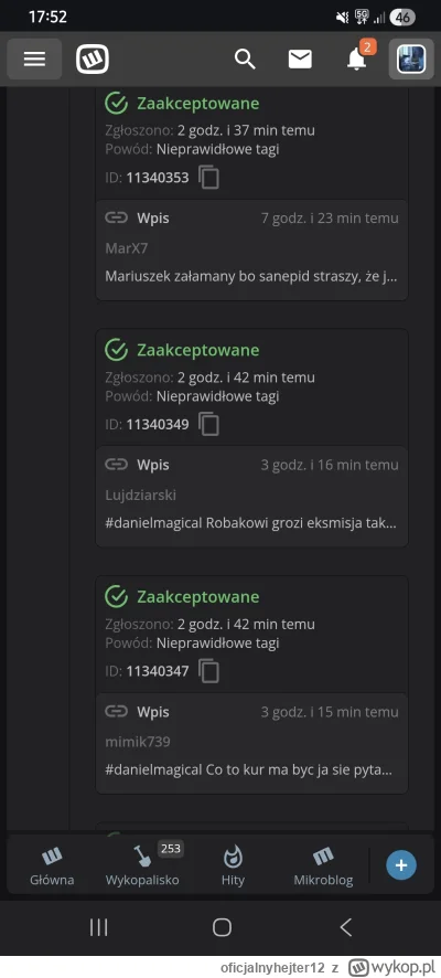 oficjalnyhejter12 - #danielmagical pozdrawiam kolejnych szczęśliwców.. może kiedyś si...