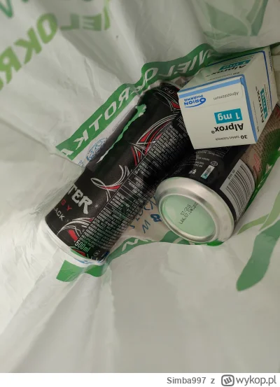 Simba997 - #przegryw #narkotykizawszespoko 
Poniedziałkowe zakupy boże