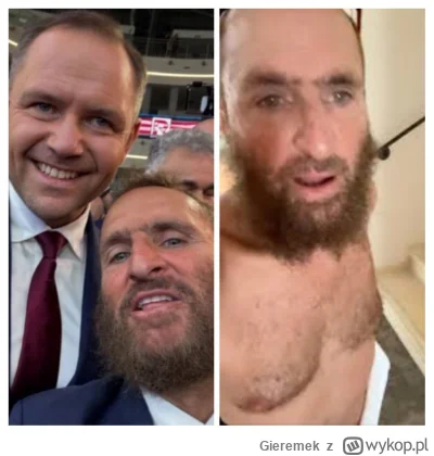 Gieremek - @kochamcovid: wyborca Brauna głosujących na tęczowego Karola? Nie no, chyb...