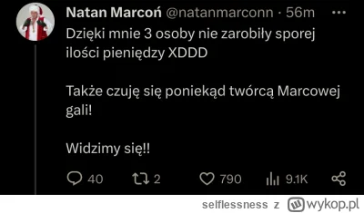 selflessness - #famemma 
Natan ratuje budżet Clout.