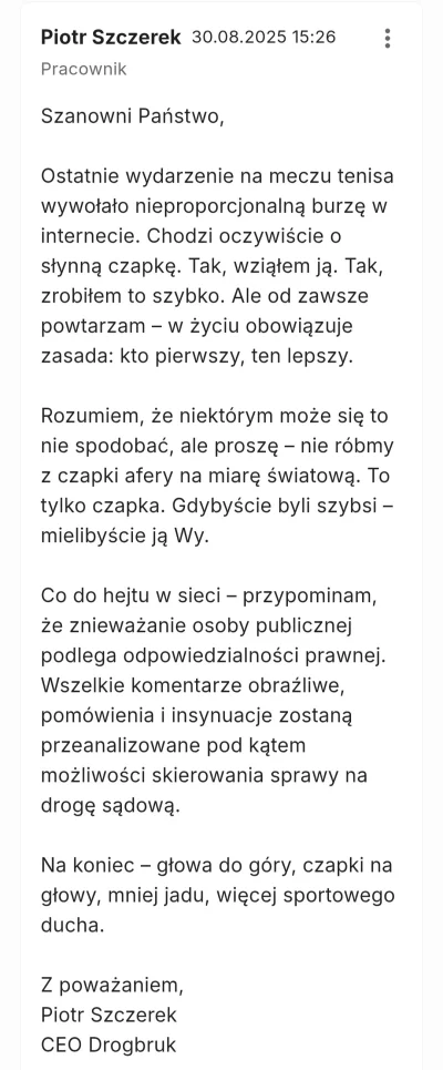 dawid-hopek - #afera #januszex #januszebiznesu #pracbaza
Dobra można się rozejść ( ͡º...