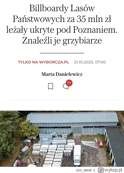 ish_waw - Leśnicy spekulują, że metalowe konstrukcje miały stanąć w eksponowanych mie...