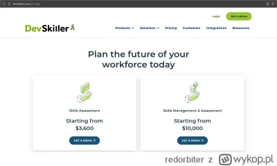 redorbiter - @WykopekJeden: nie mam pojecia, ale to mnie r-------o. Skills assessment...