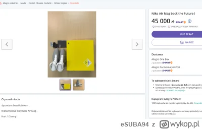 eSUBA94 - normalnie promocja, "hurt 1/3 ceny"

#bttf #powrotdoprzyszlosci