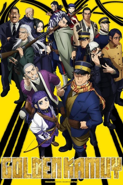 Kagernak - Przy okazji jest całkiem dobre anime Golden Kamuy w którym pokazują z blis...