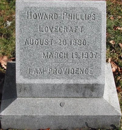Apaturia - Dziś mija 87. rocznica śmierci H. P. Lovecrafta.

Lovecraft zmarł w wieku ...