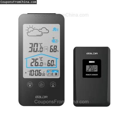 n____S - ❗ BALDR Touch Key Wireless Weather Station
〽️ Cena: 14.99 USD (dotąd najniżs...