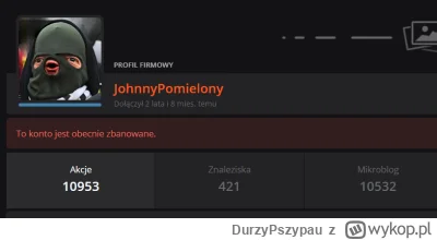 DurzyPszypau - A co to się stanęło z @JohnnyPomielony ??? Perez puścił przelew  ? ( ͡...