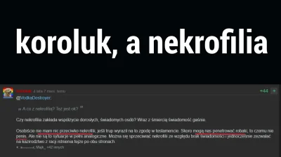 jozef-dzierzynski - @Szalom: eh ci prawacy, nie chcą ruchać zwłok, najgorsi!