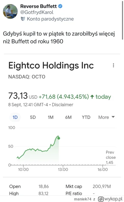 maniek74 - #gielda

takie rzeczy, a tomuś szczęśliwy, ze 2% wpadło z obligacji ( ͡° ͜...