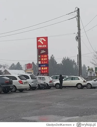 GladysDelKarmen - @PodniebnyMurzyn o tak było fajnie, tanie paliwko za obajtka, orlen...