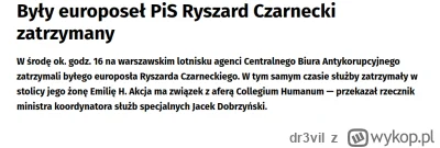 dr3vil - Mamy to. Czarnecki zatrzymamy. Od teraz to już chyba będzie Riczard Cz. ( ͡°...