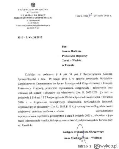 bitrab - #danielmagical prokurator Wolfram. Coraz lepsze te nazwiska. Murzynski, Wolf...