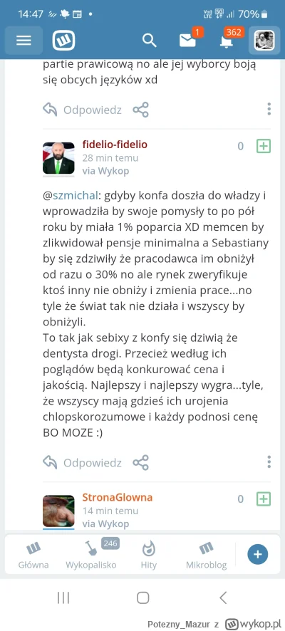 Potezny_Mazur - Ale się przejmujecie tą #konfederacja
Przypominam że Trzecia Droga po...