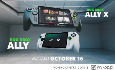 kolekcjonerki_com - W Polsce do przedsprzedaży trafiły nowe konsole ASUS ROG Xbox All...