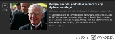 afc85 - ziobro zaskoczenia