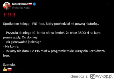 Quardoz - #polityka #bekazpisu Przemyślenia Pisowskie, pewnie historyjka zmyślona ale...