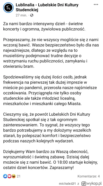 michalxd21 - Organizujecie imprezę otwartą dla wszystkich, zapraszacie gwiazdy i dziw...