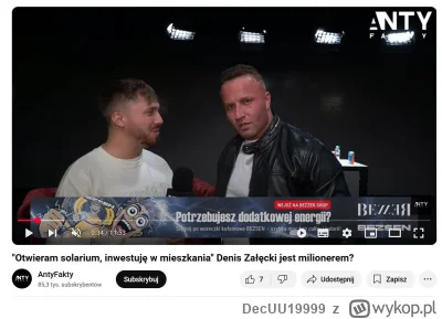 DecUU19999 - Czy Nasz oficjalny kukold P3nis Załęcki otwiera solarium i s-x shop? XDD...