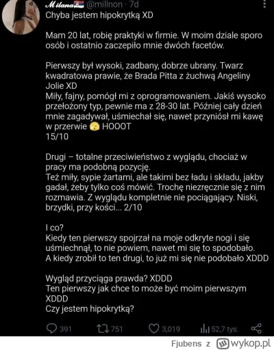 Fjubens - #p0lka #logikarozowychpaskow #redpill #blackpill #przegryw #pieklokobiet #r...