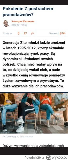 Poludnik20 - Pierwsze pokolenie Polaków które mówi sprawdzam. Jeśli prowadzisz firmę ...