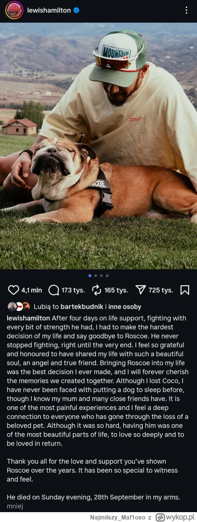 Najmilszy_Maf1oso - Ty powiesz Lewis Hamilton, ośmiokrotny Mistrz Świata?
Dla mnie ju...