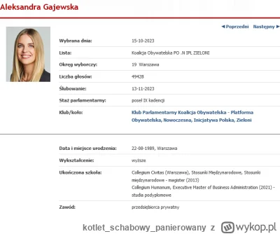 kotletschabowypanierowany - @giorgioflojdini: Aleksandra, nawet na jej profilu na str...