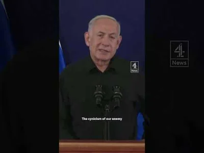 awres - Mają kręgosłup moralny
 Benjamin Netanyahu says Israel's army is "the most mo...
